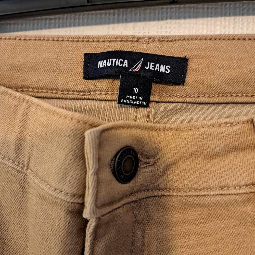 Nautica Jeans Women's Bermuda Short - Brown/Tan/Khaki - Size 8 NWT‎ - Picture 3 of 11
